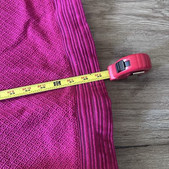 NWT Tadashi Shoji Too Hot Pink Textured Fit & Flare Dress Women’s 20W Barbie - Picture 9 of 12